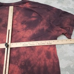 The Mountain Shirt Mens XL Red Short Sleeve Tie Dye