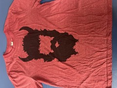 Warrior Dash Men’s Short Sleeve T-Shirt Size Large Burgandy Cotton Blend