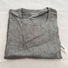 Goodthreads Men’s Slim-Fit Short-Sleeve Cotton Crewneck Gray T-Shirt 2XL