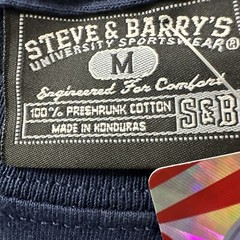 Steve And Barrys NAVY Shirt Mens Medium NOS Collegiate Licensed Short Sleeve Tee