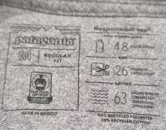 MENS PATAGONIA RESPONSIBILI-TEE SIZE MEDIUM