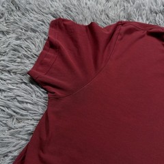 Mack Weldon Adult Shirt Large Red Daily Wear Pima Cotton Pullover Tee Mens