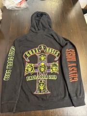 2019 Guns And Roses Hoodie fall Tour Good Condition Size M