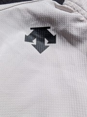 High Quality Japanese Brand Descente Athletic Full Zipper Short Sleeve Jacket M