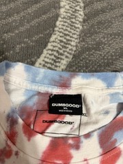 Dumbgood X Beetlejuice Mens Tie Dye Long Sleeve Shirt Maitlands Movie XL