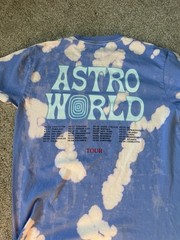 Travis Scott Astroworld Wish You Were Here Astronaut Tie Dye T Shirt Adult M.