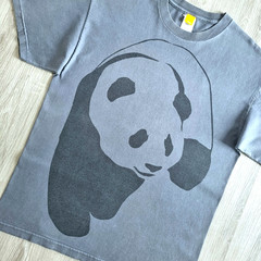 Vintage ENJOI Skateboards Shirt L Skate Big Panda Cartoon Almost Jacuzzi April