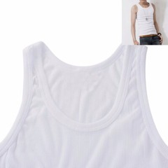 3-12 Pcs Mens 100% Cotton Tank Top A-Shirt Ribbed Wife Beater White Undershirt