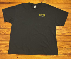 Brass Balls Saloon Ocean City MD Shirt Men’s 2XL 90’s Motorcycle Biker Bar Black