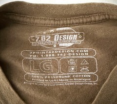 671 Grains Of Diplomacy (Sniper Military) T Shirt Men’s Size Large