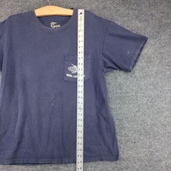 Reel Legends Men’s T-Shirt Blue Large Short Sleeve Crew Neck Preshrunk Cotton
