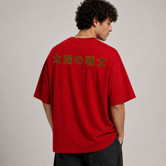Anime Oversized T Shirt Japanese Streetwear Luffy Graphic Tee Unisex Cotton Top