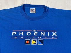 Vintage Delta Tag Men’s Blue Phoenix Signed Perrin Size Medium