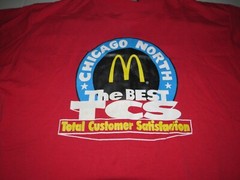 Vintage Screen Stars Best McDonalds Chicago North City Of Champions Shirt Sz XXL