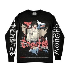 Rucking Fotten Princess Mononoke Forest Gods Long Sleeve Shirt New Sealed XL