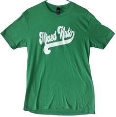 Mixed Nuts Graphic Tee #8 District Perfect Tri DTG Adult S T-shirt Softball Fun