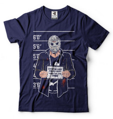 Friday 13th T-shirt Jason Popular Culture Shirt Counselor Camping T-shirt
