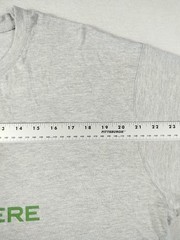 John Deere Shirt Mens XL Gray Logo Graphic Tee Tractor Farm Tagless Casual