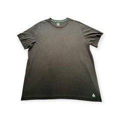 Tek Gear Black Crew Neck Short Sleeves Cotton Blend Men All Seasons T-Shirt XXL