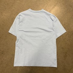 HM Mens Loose Fit T-Shirt Light Blue Short Sleeve Crewneck Size Small 2747