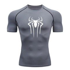 Men’s Compression Gym T-Shirt Quick Dry Short Sleeve Fitness Running Tee Shirt