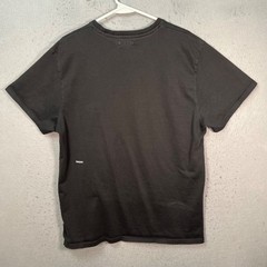 Pangaia Mens Size XL Black Seaweed Organic Cotton T-Shirt Sustainable Casual