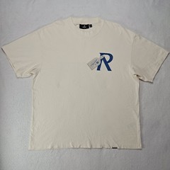 Represent Luggage Tag R Tee Permanent Vacation Travel Priority T-Shirt Men’s XL