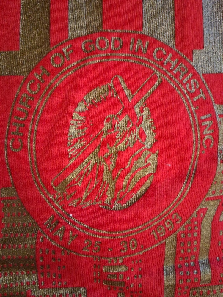 COGIC Church of God In Christ 43rd Women’s International 93 Convention Shirt XL