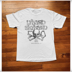 Lynyrd Skynyrd 50th Anniversary Unisex White T-Shirt, Size S-5XL