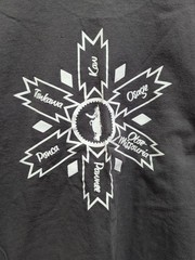 Indian Standing Bear Walk. Mens T Shirt Size 2 X L. Gray Short Sleeve
