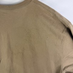 Carhartt T-Shirt Men’s 2XL Original Fit Beige Short Sleeve Pocket Tee
