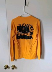 The Sacndals Band Long Sleeve Tshirt Size S