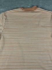 Teddy Fresh Shirt Mens Small Embroidered Striped Skate Punk Orange H3H3 T Tee