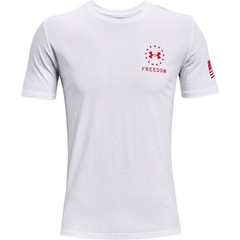 Under Armour 1362051 Men’s UA Freedom Eagle T-Shirt- White, Small