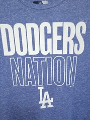 NWT XL Majestic LA Dodgers Nation T-Shirt – Blue Heather $40.00