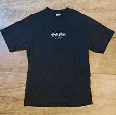 Shaka Wear Heavyweight Cotton  T‑Shirt  Black  Los Angeles Streetwear Size Large