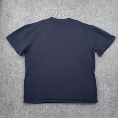 Champion T-Shirt Mens 1XL Blue Athleticwear Crew Neck Short Sleeves Cotton