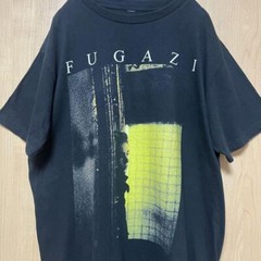 90s Vtg Fugazi band basic black Retro style Men Women Unisex T shirt NH17586