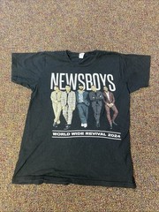 Newsboys World Wide Revival T-shirt Size Medium