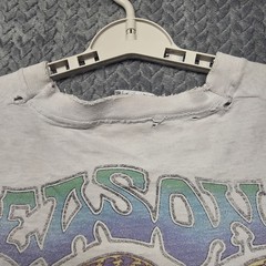 VTG Grateful Dead Seasons of the Dead Tie-Dye T-Shirt Men’s XL Liquid Blue 1993