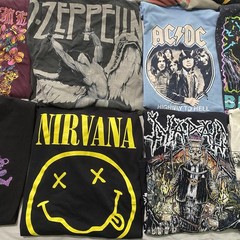 Rock Band Concert T-Shirt Lot of 20 Modern Pop Tour Music Tees Bundle Reseller