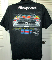 SNAP ON TOOLS T-Shirt~”Straight And Narrow Vintage Steel~Men’s L-XL~Preowned