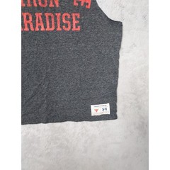 Under Armour Shirt Mens Medium Project Rock Iron Paradise Sleeveless Tank Top M