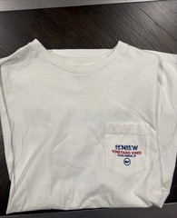 Vineyard Vines Men’s White Cotton Pocket Tee Whale Graphic Glen Arbor MI M