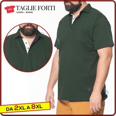 men’s short sleeve cotton polo shirt PLUS SIZES from 2xl to 10xl