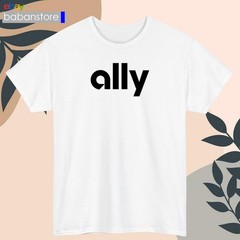 Ally Financial Logo Black/White/Grey/Navy/Red/Light Blue T-Shirt S-5XL