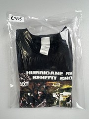Gildan Shirt Mens XL Black Hurricane Relief Benefit Show Charity Graphic Tee
