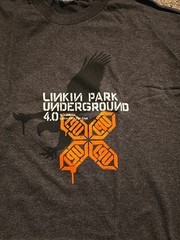 Linkin Park Vintage Original Underground (LPU) 4.0 T-Shirt (Large) Brand New