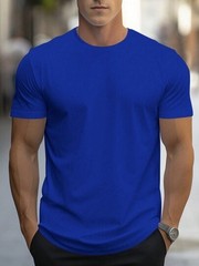 Jàri – Men’s Quick-Dry Breathable Round Neck Short Sleeve Shirt