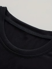 Men’s Casual Short-Sleeve T-Shirt Letter Design – Breathable , Machine Washable▧